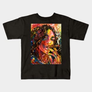 Smoking lady 3 Kids T-Shirt